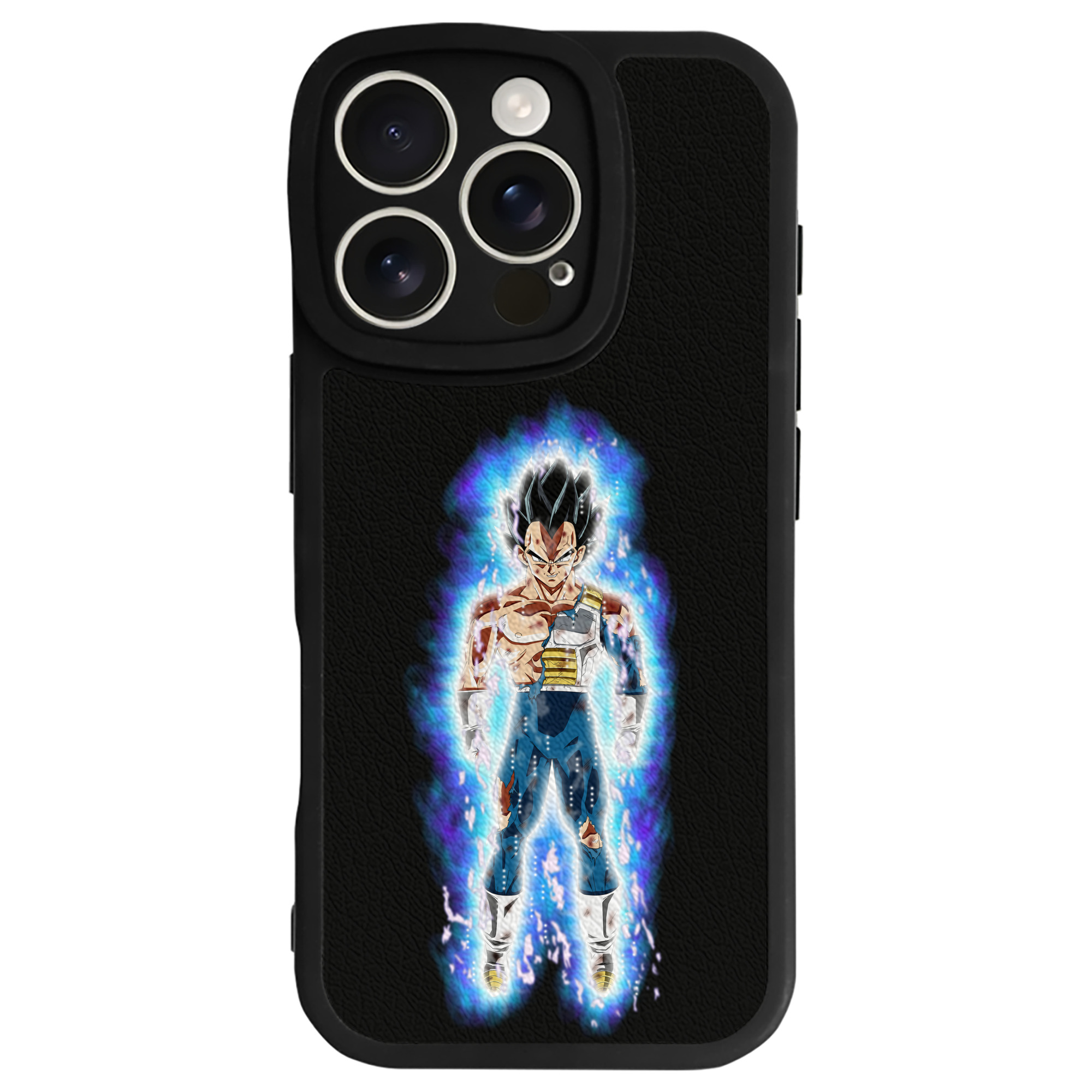 （画像用） ドラゴンボール ベジータ四世（Bejīta Yonsei）DRAGON BALL Vegeta IV 【iPhone 16シリーズ対応】シリコンスマホケース（レザー調） 材質：シリコン
